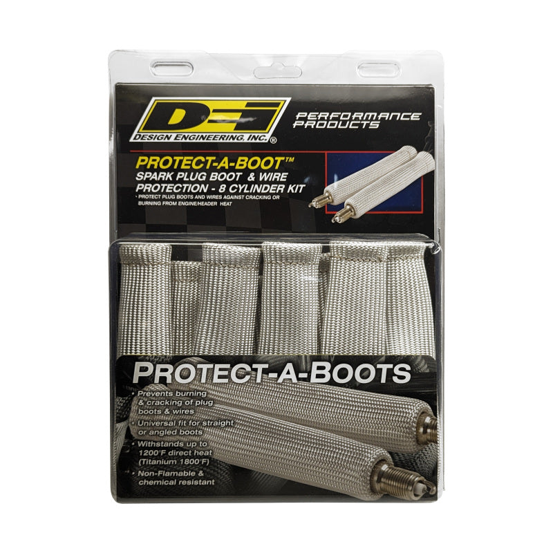 DEI Protect-A-Boot XL- 8in - 8-pack - Silver - 10504