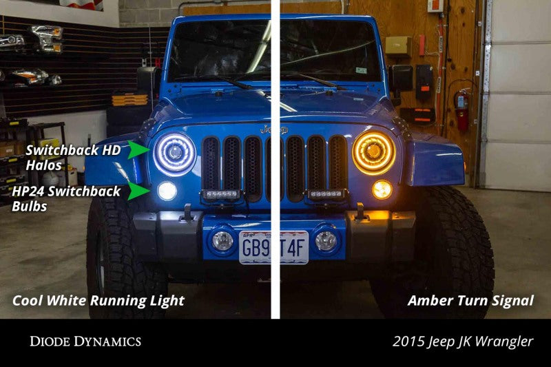 Diode Dynamics Halo Lights LED 60mm Switchback (Pair) - DD2059