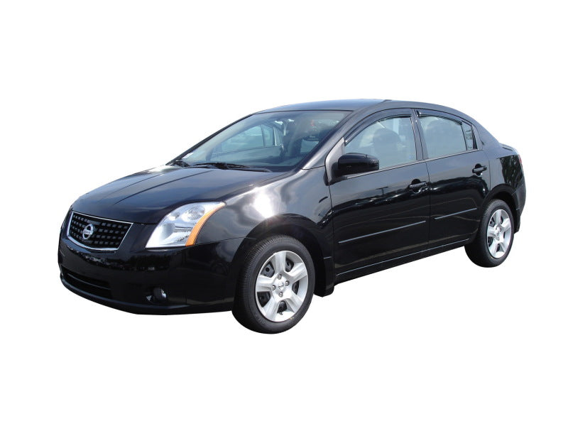 AVS 07-12 Nissan Sentra Ventvisor Outside Mount Window Deflectors 4pc - Smoke - 94165