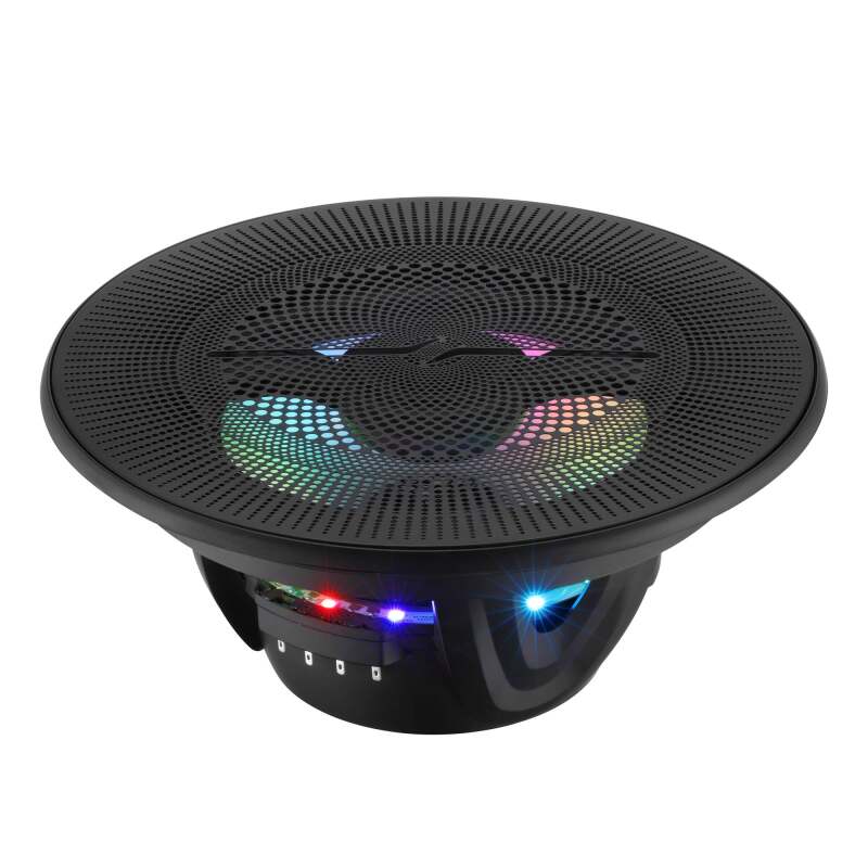 DS18 8in 2-Way 175 Watts RMS 4ohm Digital LED Lights Bullet Tweeter Black - NXL-LXY8/BK - additional view 2