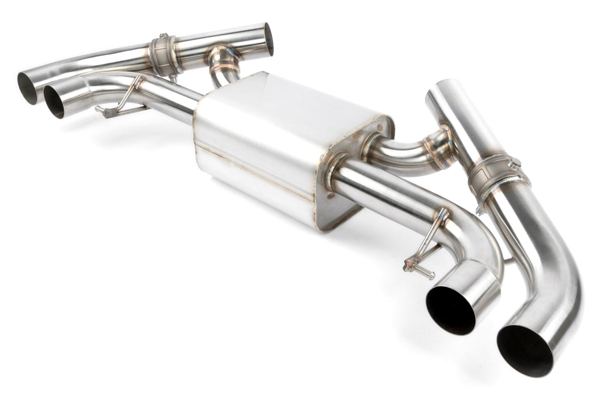 Dinan - Valved Axle-Back Exhaust - 2022-2026 BMW M240i - D660-0098-BLK