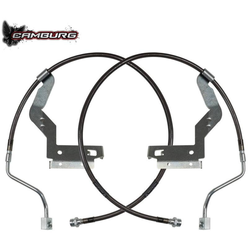 Camburg 17-24 Ford F-250/350 4wd Extended Front Brake Line Kit (+3.5in. / 33.5in.L) - CAM-130026