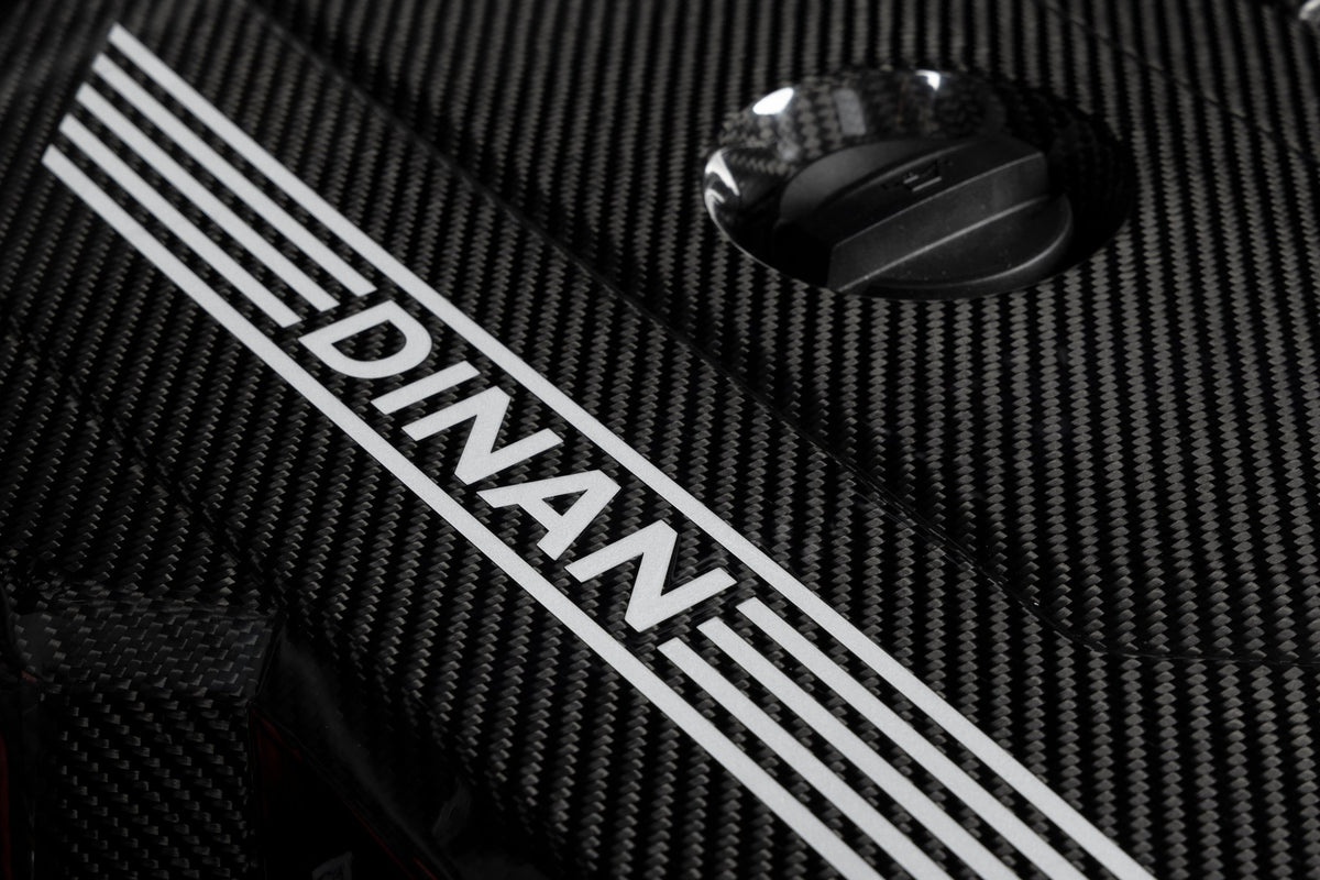 Dinan - Gloss Carbon Fiber Engine Cover - 2020-2026 BMW B58D - D590-0003