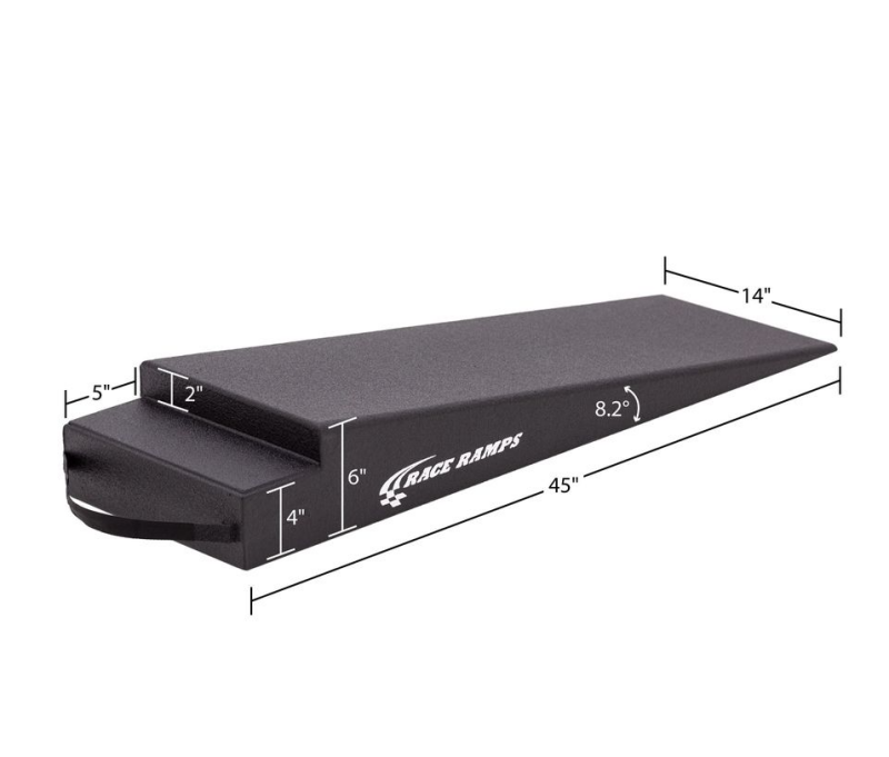 Race Ramps 6in. Trailer Ramps - 8.2 Degree Approach Angle - RR-TR-6