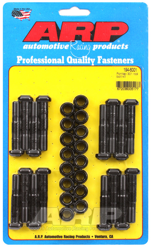 ARP Pontiac 301 rod bolt kit - 194-6001