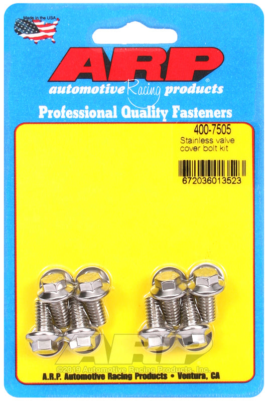 ARP SS Valve Cover Bolt Kit - 400-7505
