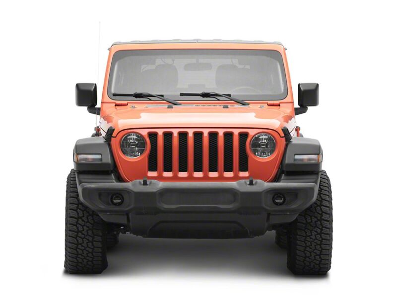 Raxiom 18-26 Jeep Wrangler JL V2 LED Fog Lights with Amber Turn Signal - J227425 - close-up view 10