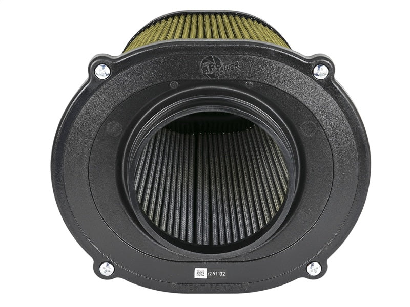 aFe Quantum Pro-Guard 7 Air Filter Inverted Top - 5in Flange x 8in Height - Oiled PG7 - 72-91132