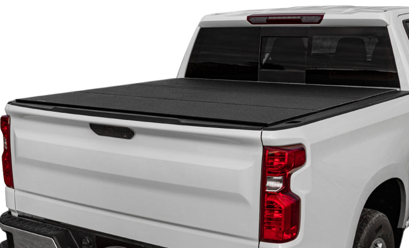 Access LOMAX 22-24 Toyota Tundra 6ft 6in Bed Tri-Fold Cover Black Urethane Finish - B3050089