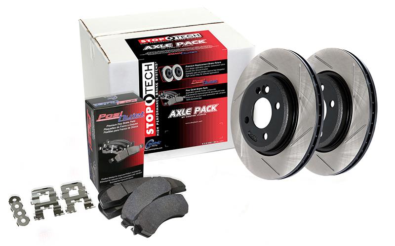 Street Axle Pack, Slotted, Rear - 937.34569