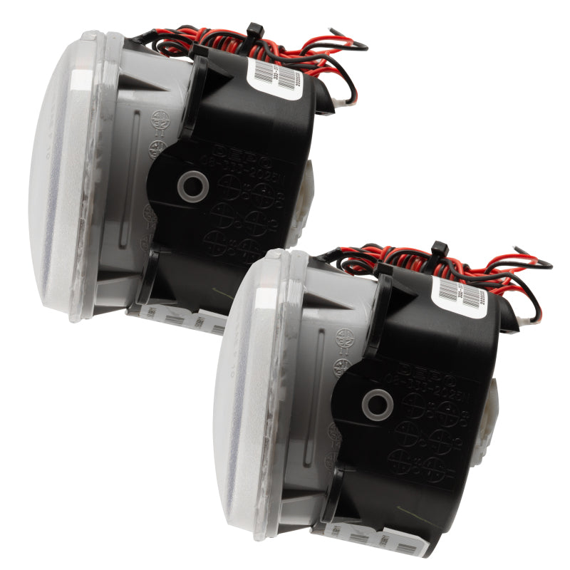 Oracle Lighting 10-15 Jeep Wrangler JK Pre-Assembled LED Halo Fog Lights -Red SEE WARRANTY - 7159-003
