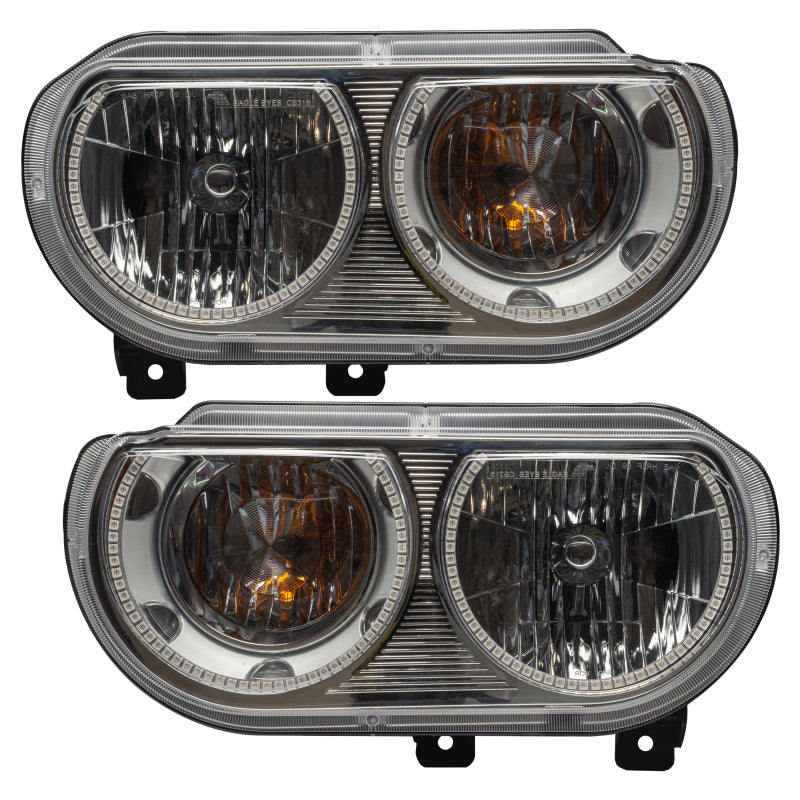 Oracle 08-14 Dodge Challenger SMD HL (Non-HID) - ColorSHIFT SEE WARRANTY - 7720-330