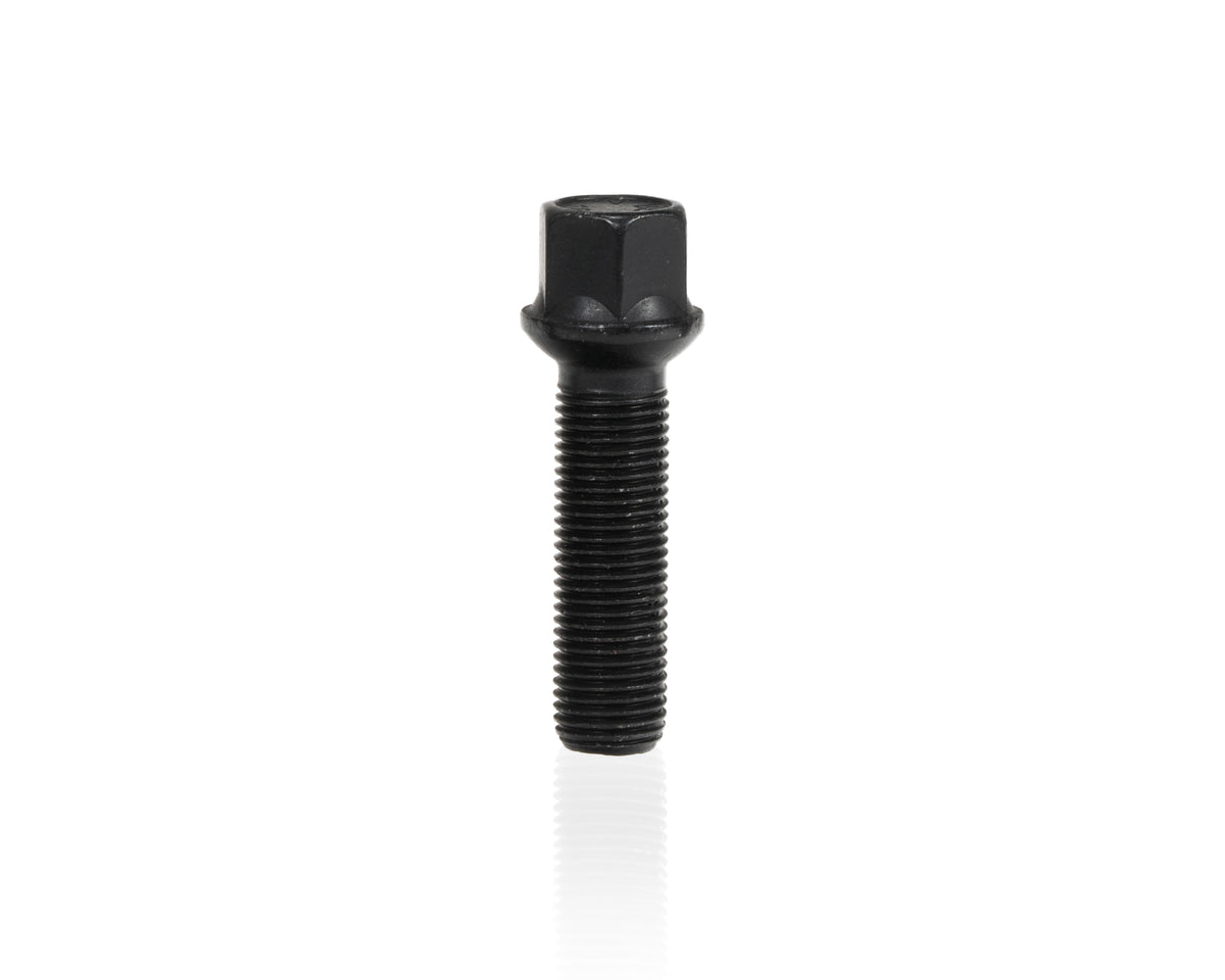 Eibach Wheel Bolt M14 X 1.5 X 47mm X 17mm Hex Round-Seat Black Finish - S1-6-14-50-47-17-B