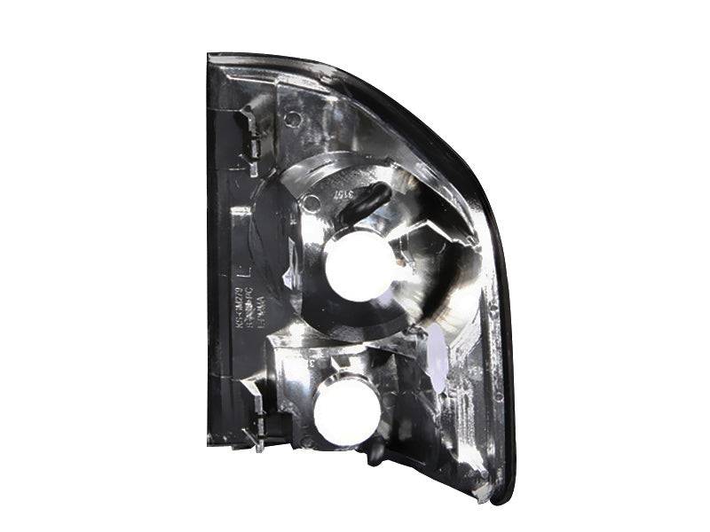 ANZO 1995-2005 Chevrolet S-10 Taillights Chrome 3D Style - 211032