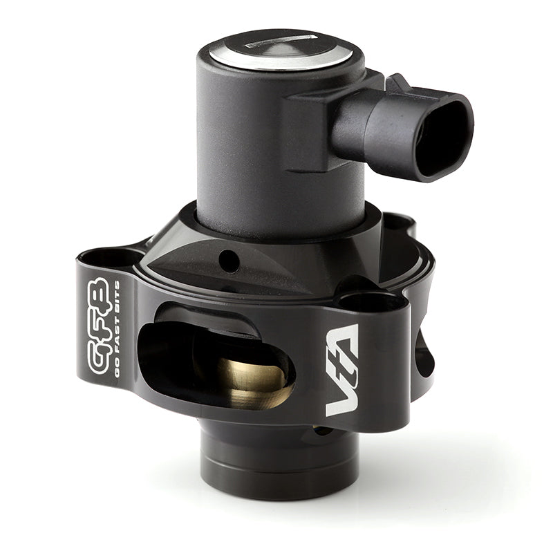 GFB VTA Blow Off Valve 2020+ Mercedes-Benz CLA35 AMG 2.0T - T9488 for 2014-2023 Mercedes Benz CLA - angle view