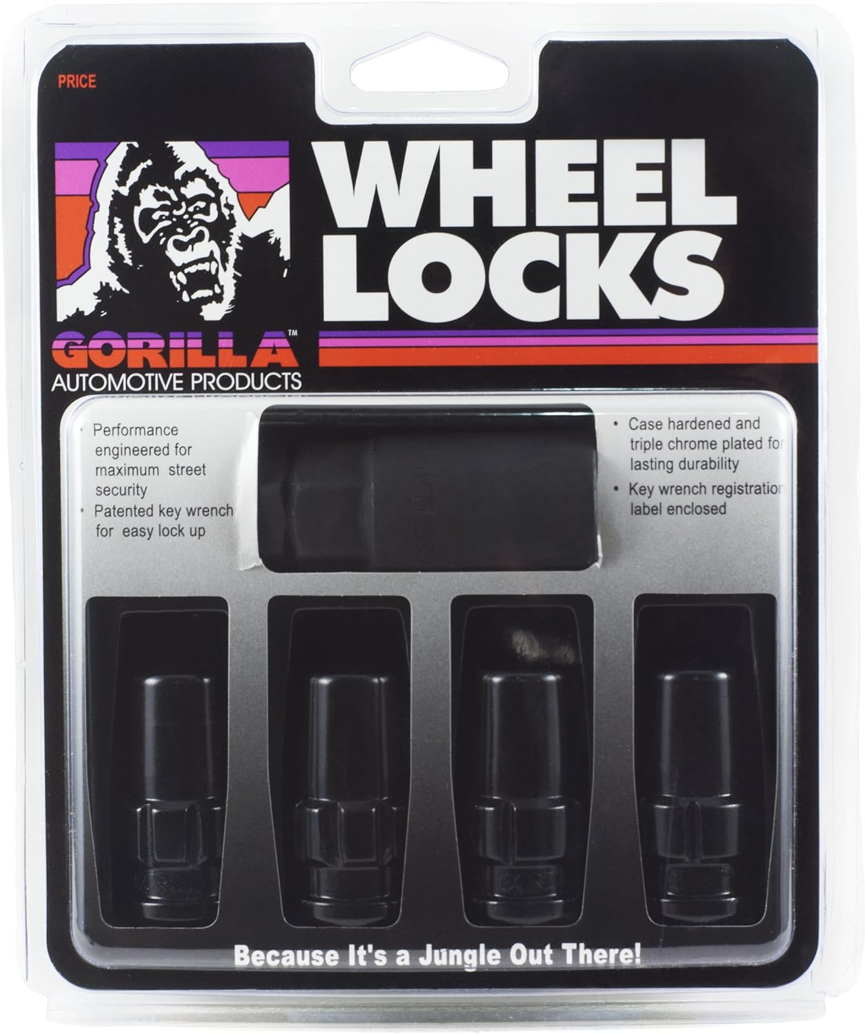 Gorilla Automotive - Gorilla Lock Dup Acorn 9/16 Blk Clam - 76691NBC