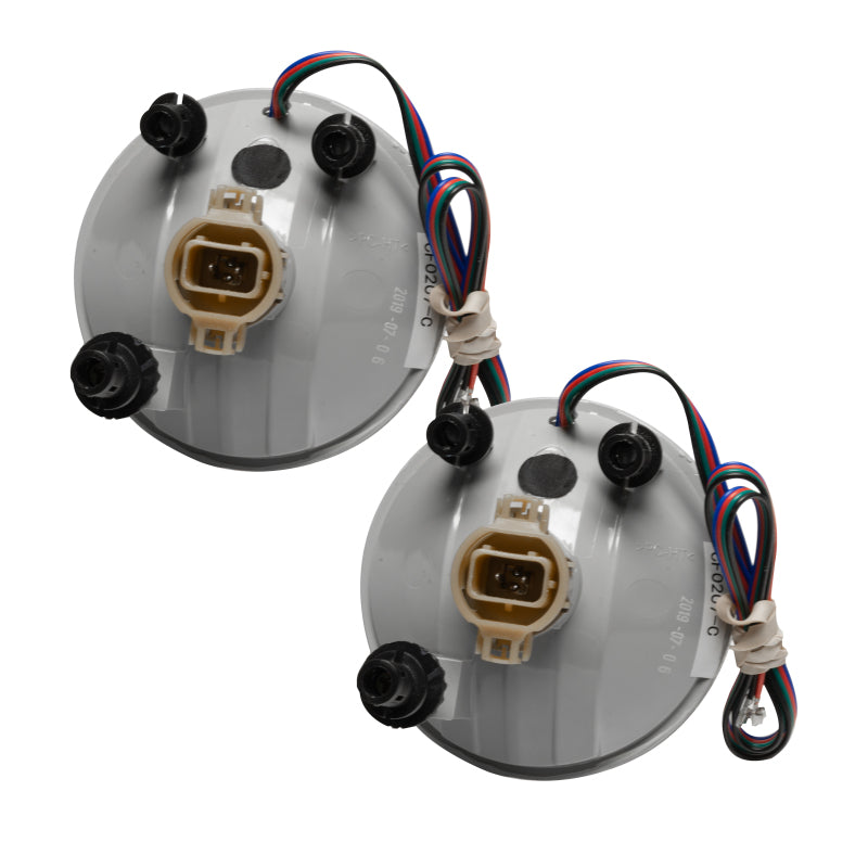 Oracle Lighting 07-13 GMC Yukon Pre-Assembled LED Halo Fog Lights -Amber SEE WARRANTY - 7057-005
