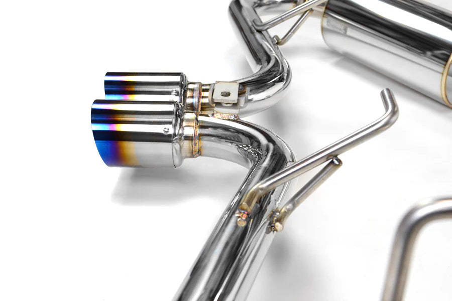 Invidia 03-04 Mini Cooper S 60mm (80mm tip) Titanium Tip Cat-back Exhaust - HS03MCSGTT