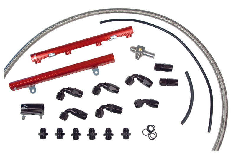Aeromotive 05-06 Ford Mustang GT 4.6L 3 valve Fuel Rail System - 14124