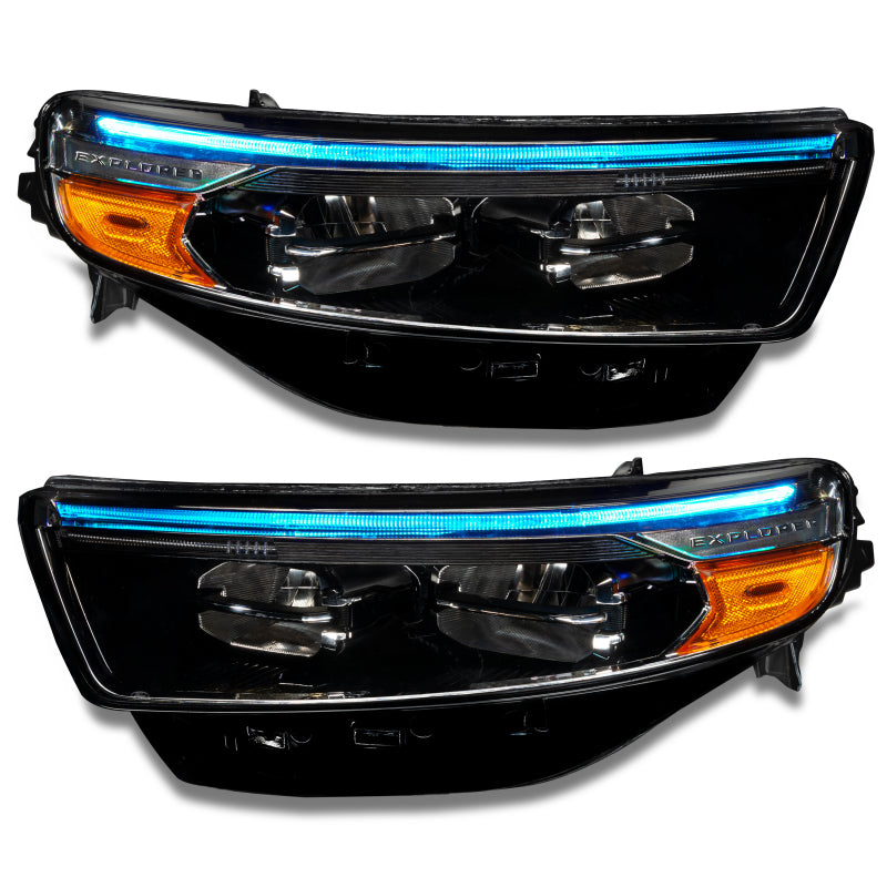 Oracle 20-22 Ford Explorer Dynamic RGB Headlight DRL Kit - - w/ Simple Controller SEE WARRANTY - 1472-504