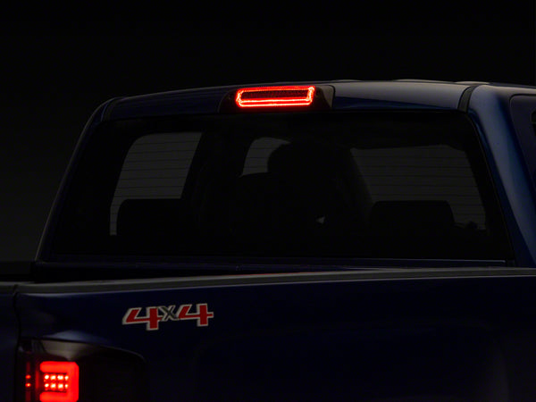 Raxiom 14-18 Chevrolet Silverado Axial Series LED Third Brake Light- Smoked - S122504 for 2014-2018 Chevrolet Silverado 1500 