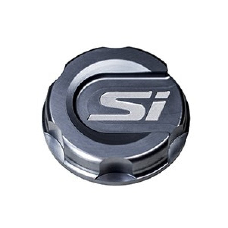 Turbo XS 2016+ Honda Civic Grey Oil Cap - HC-OC-GRY-SI