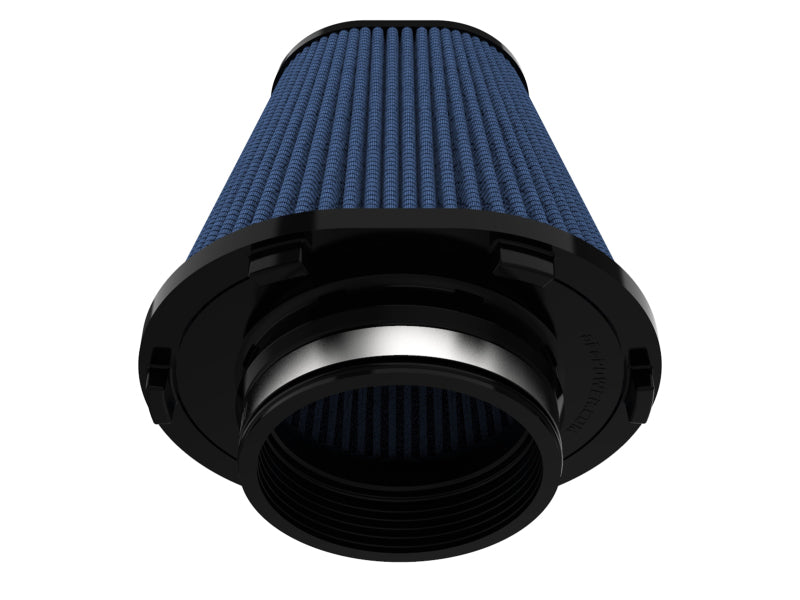 aFe MagnumFORCE Intake Replace Air Filter w/Pro5R Med 4in F x 7.75x6.5in B x 4.75x3.5in T x 7in H - 24-90115
