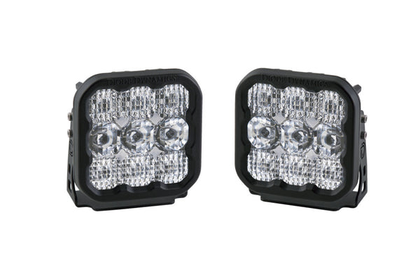 Diode Dynamics SS5 LED Pod Sport - White Combo (Pair) - DD6769P by Diode Dynamics - front view