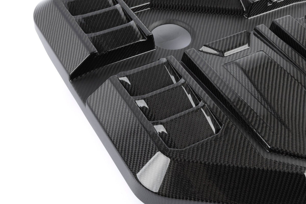 Dinan - Gloss Carbon Fiber Engine Cover - 2021-2026 BMW M2/M3/M4 - D590-0005