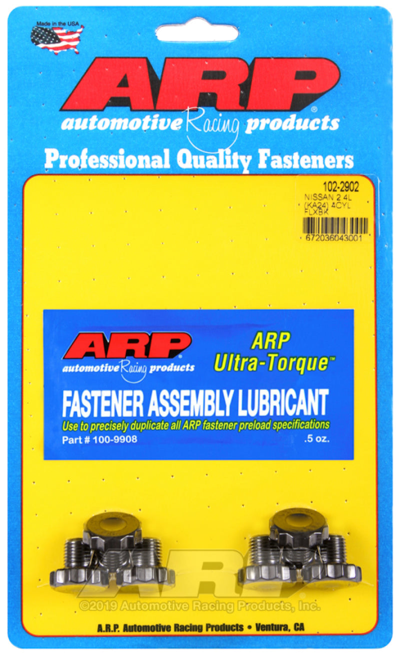 ARP Nissan KA24 2.4L Flexplate Bolt Kit - 102-2902