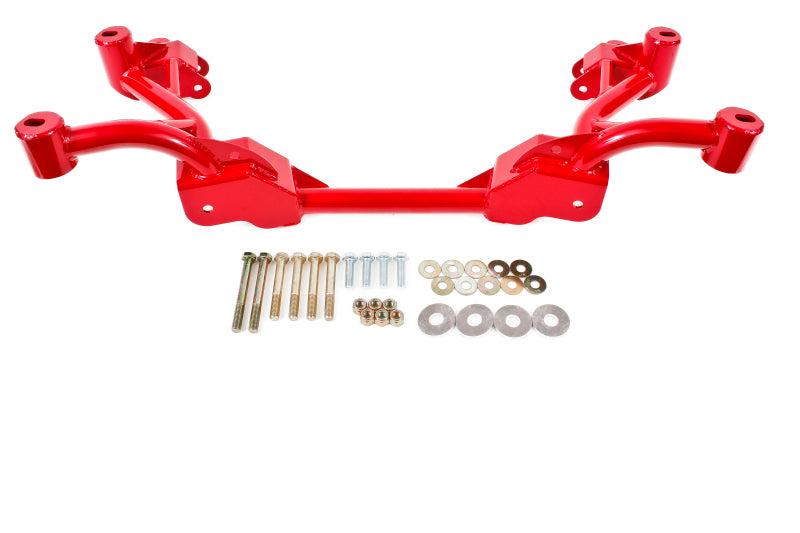 BMR 82-82 3rd Gen F-Body K-Member w/ No Motor Mounts and STD. Rack Mounts - Red - KM006R for 1982-1992 Chevrolet Camaro - fro