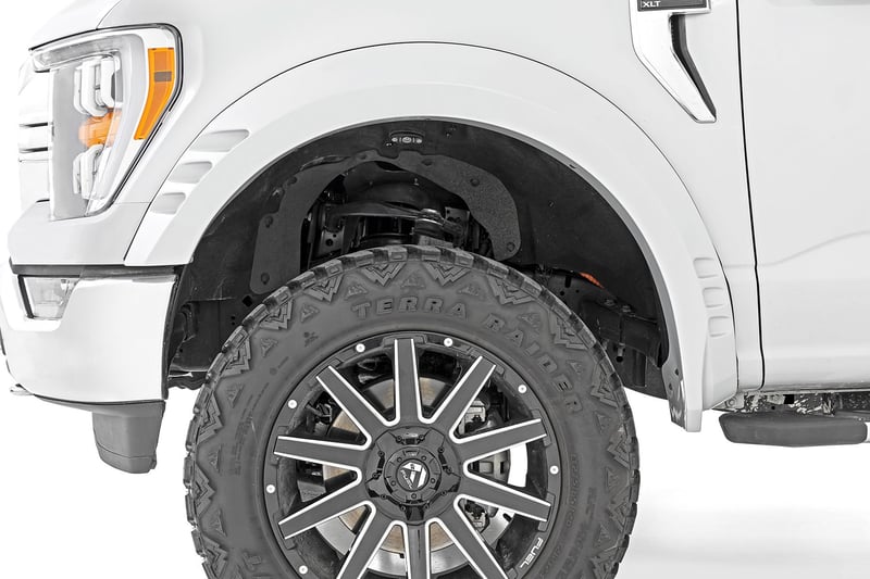 Rough Country - Fender Flares - SF1 - UM Agate Black - Ford F-150 2WD/4WD (2021-2025) - F-F320210A-UM