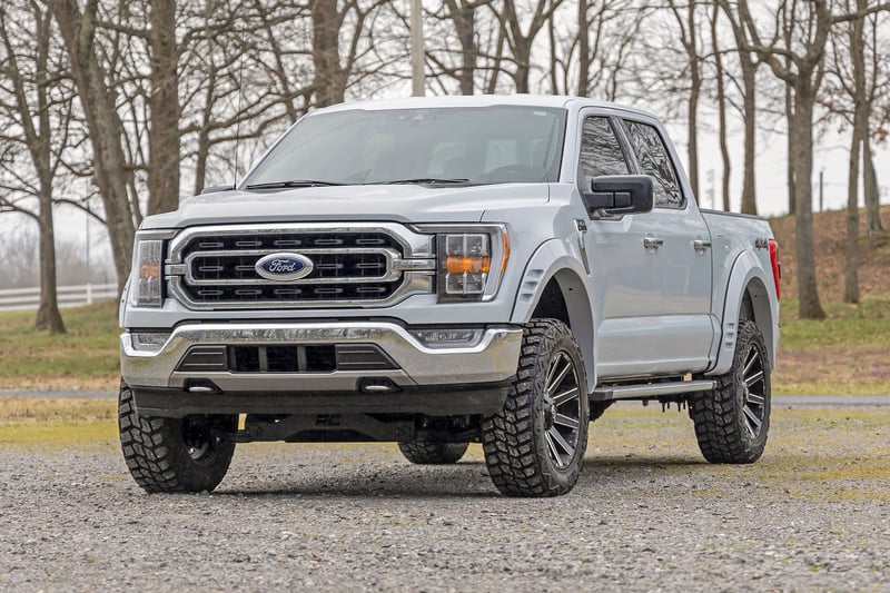 Rough Country - Fender Flares - SF1 - UM Agate Black - Ford F-150 2WD/4WD (2021-2025) - F-F320210A-UM