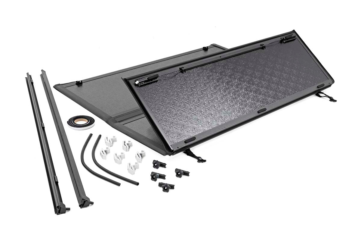 Hard Low Profile Bed Cover | 5&#39; Bed| Cargo Mgmt | Nissan Frontier (05-21)