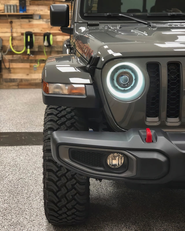 Oracle Jeep JL/Gladiator JT Oculus Bi-LED Projector Headlights - Amber/White Switchback SEE WARRANTY - 5839-023