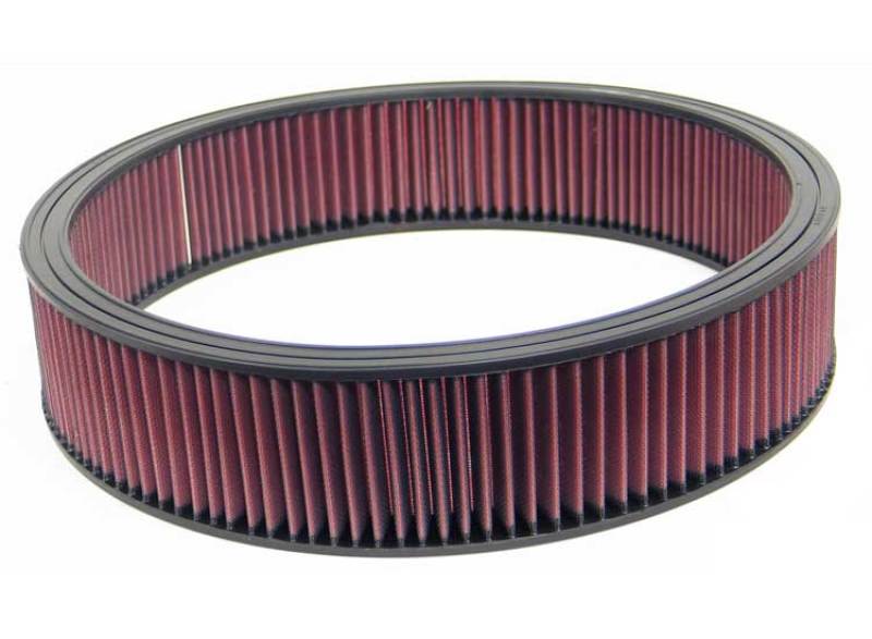 K&N 16-1/4in OD / 14-1/2in ID / 3-1/2in Height Round Air Filter - E-3804 by K&N Engineering - front view