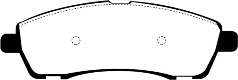 EBC 00-02 Ford Excursion 5.4 2WD Greenstuff Rear Brake Pads - DP61603