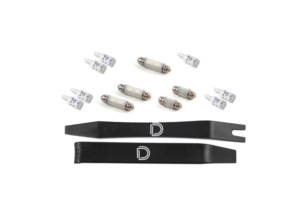Diode Dynamics 08-16 d Super Duty F250/F350 Interior LED Kit Cool White Stage 2 - DD0600 by Diode Dynamics - front view