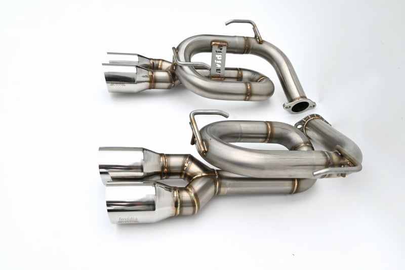Invidia 22+ Subaru WRX Twin Loop 3.5in. Single Layer S.S Tip Axle-Back Exhaust - HS22SW4AT4SSL