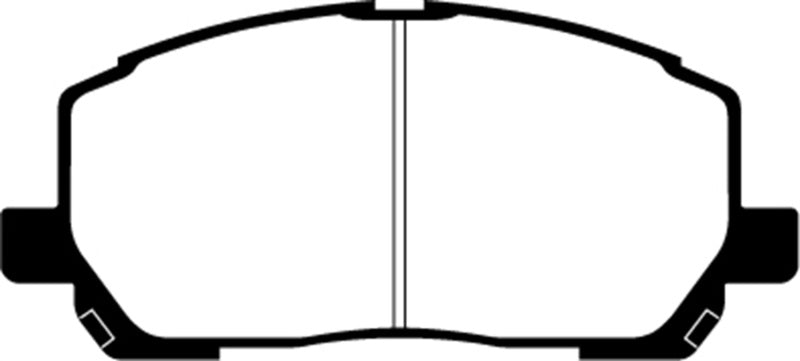 EBC 00-03 Toyota Highlander 2.4 2WD Ultimax2 Front Brake Pads - UD884