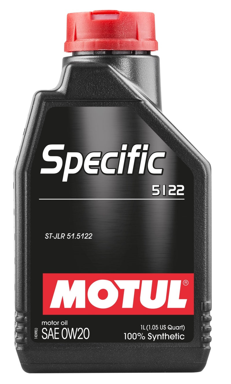 Motul OEM Specific 5122 0W20 - 1L by Motul Tech - front view