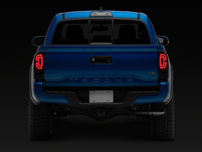 Raxiom 16-23 Toyota Tacoma XW Series Sequential LED Tail Lights- Black Housing/ Smoked Lens - TT30330 - additional view 9