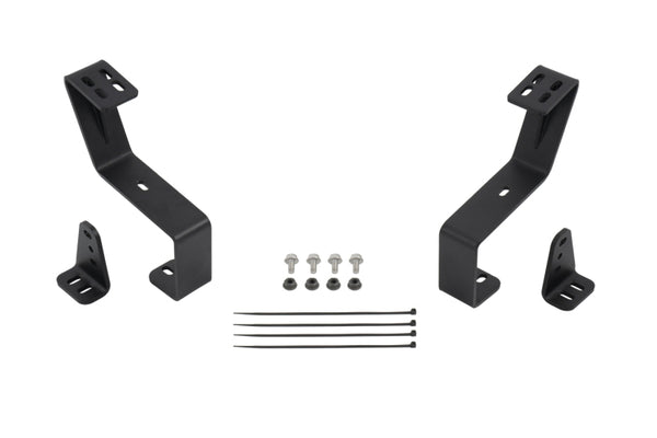 Diode Dynamics Stage Series Grille Bracket Kit for 2019-Present Ram - DD7607P for 2019-2024 Ram 1500 - front view