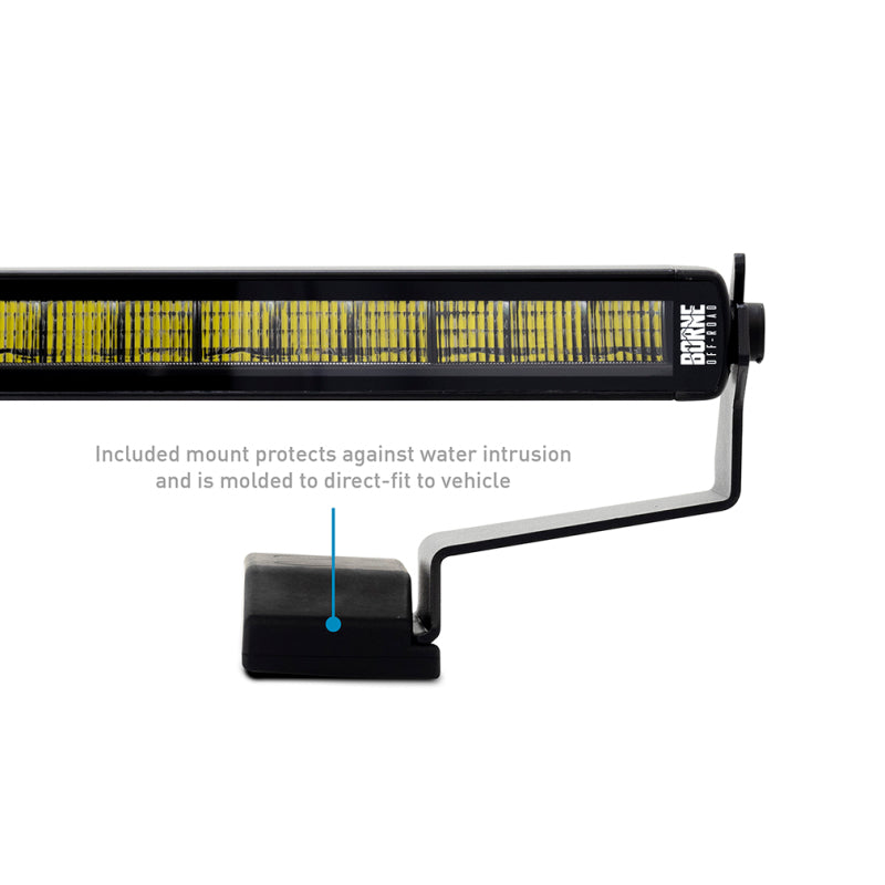 Borne Off-Road 21+ Direct Fit Bronco Light Bar 50in - BNLT-BR-21-SS50