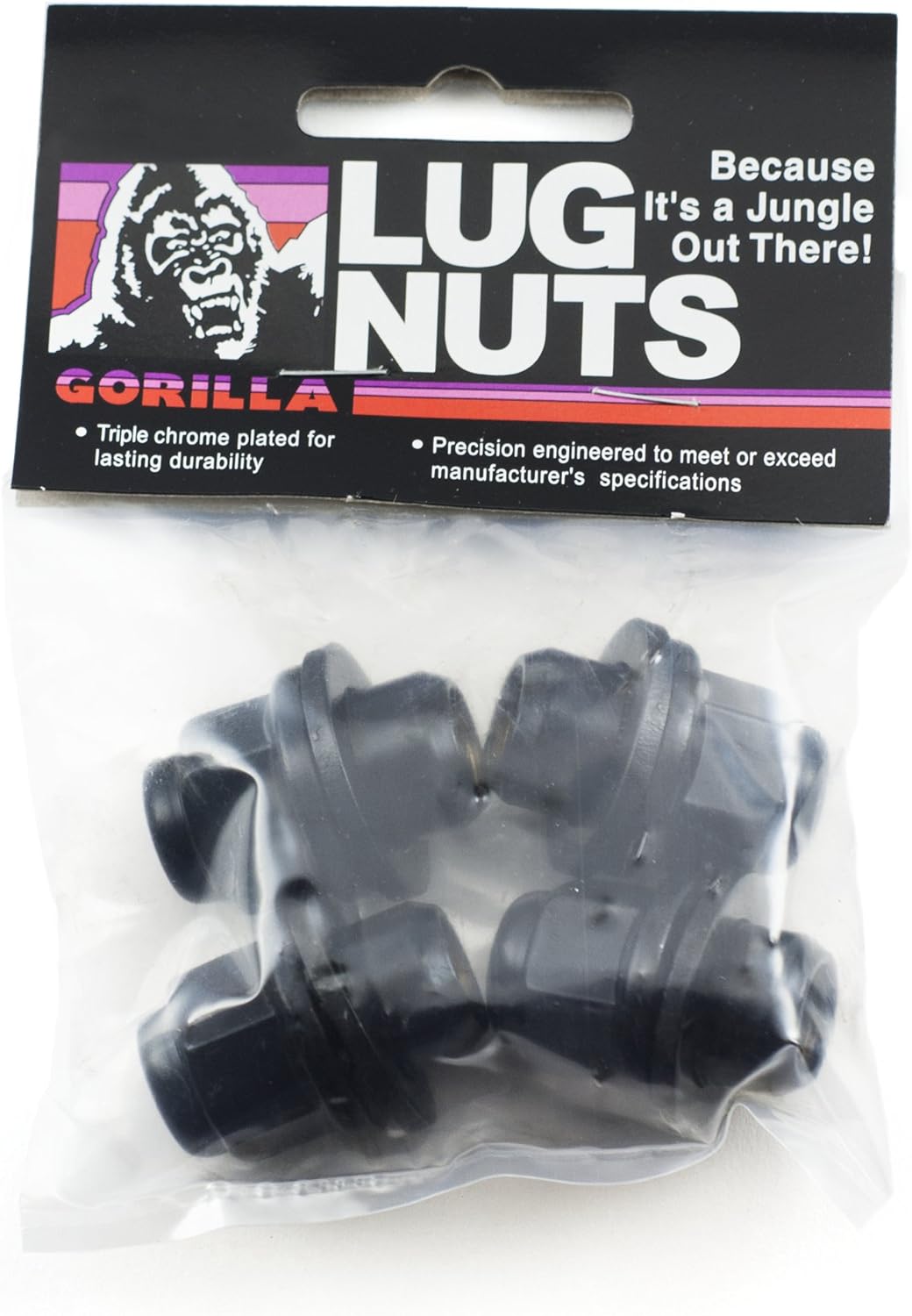 Gorilla Automotive - Toy Mag Lug 13/16" 12-1.50 Blk Bag - 73137TBCB