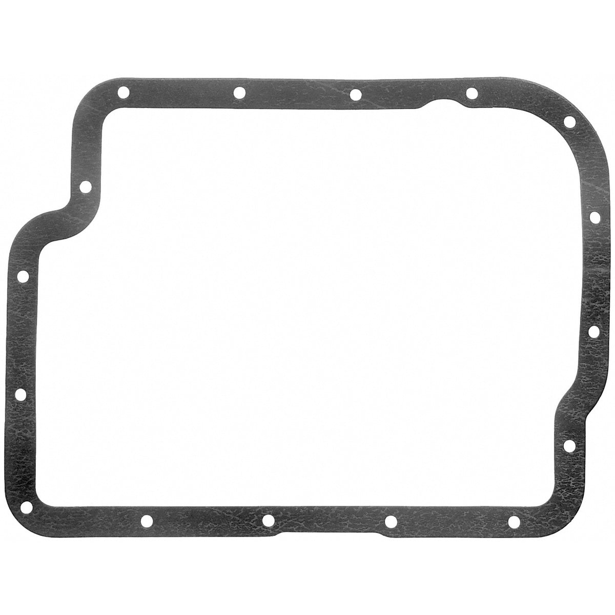 Fel-Pro TOS 18555 Transmission Oil Pan Gasket 16 Bolt Hole One Piece Gasket - TOS18555 for 1961-1965 Lincoln Continental - front view