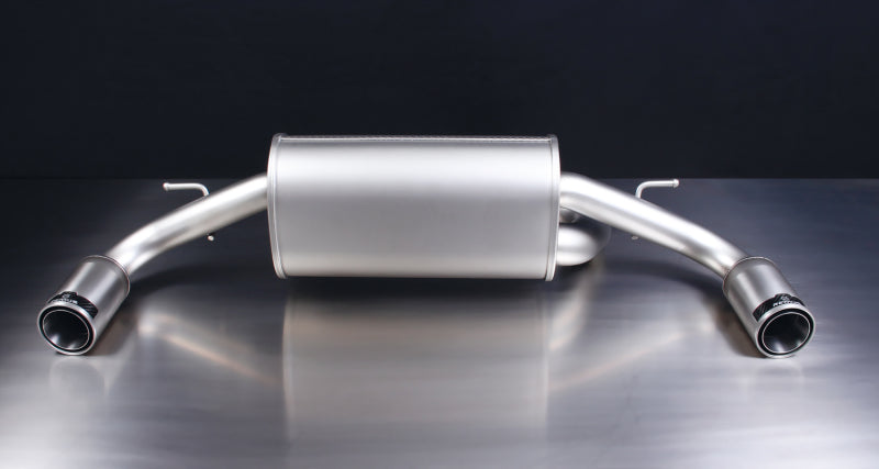 Remus 2011 BMW 1 Series F20/F21 (N13B16) Axle Back Exhaust w/84mm Straight w/Carbon Insert Tail Pipe - 084111 1583C