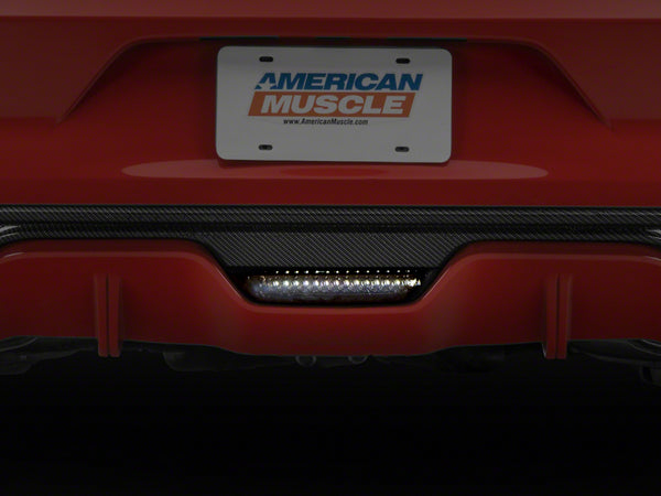 Raxiom 15-17 Ford Mustang Axial Series LED Reverse Light- Smoked - 398334 for 2015-2017 Ford Mustang - front view