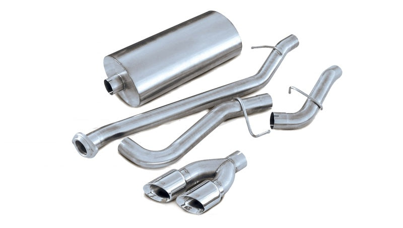 Corsa 2002-2006 Chevrolet Avalanche 5.3L V8 Polished Sport Cat-Back Exhaust - 14250