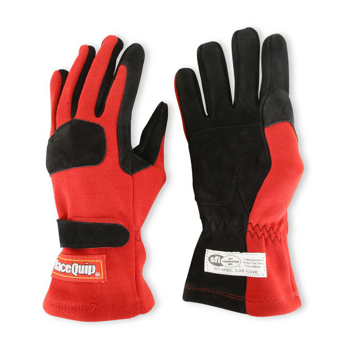 RaceQuip Red 2-Layer SFI-5 Glove - Small